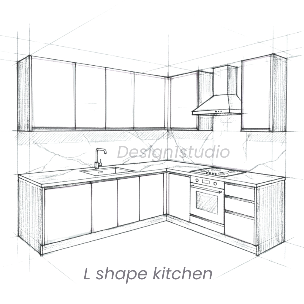 L Shape Kitchen