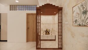Pooja unit design